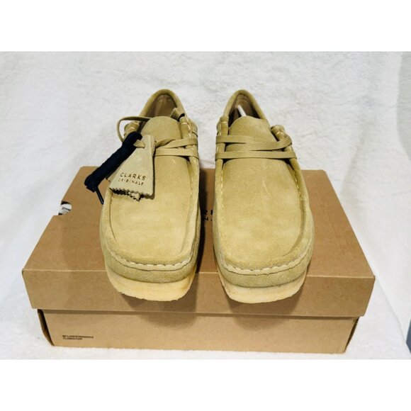 Clarks Wallabee Maple Suede Moccasin Loafer Shoe Men's US size 8.5 NEW!!! - Picture 1 of 11